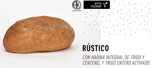 Hogaza Rústico 2 x 500 gr