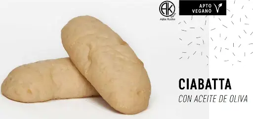 Pan de sándwich ciabatta 1 KG